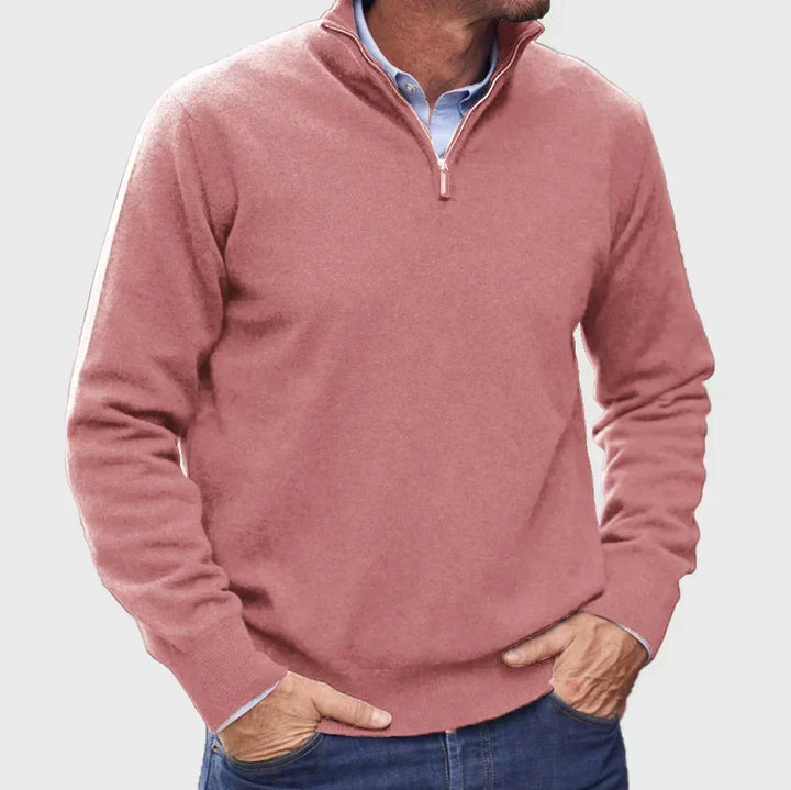 Pull homme violet clair, confort moderne et style italien élégant. Un choix tendance et polyvalent.