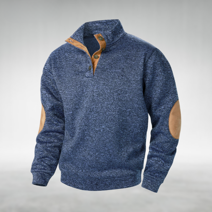 Pull classique homme en maille douce, coloris neutre, pour un look décontracté et confortable. Idéal mode masculine.