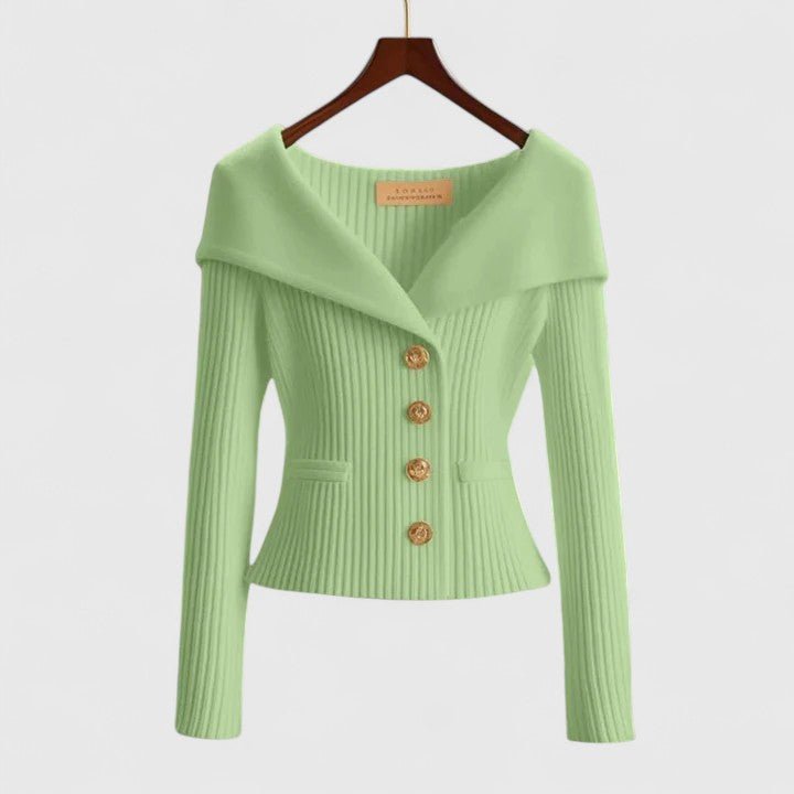 Pull femme sensuel épaules dénudées, ajusté et chic, pour une silhouette élégante.