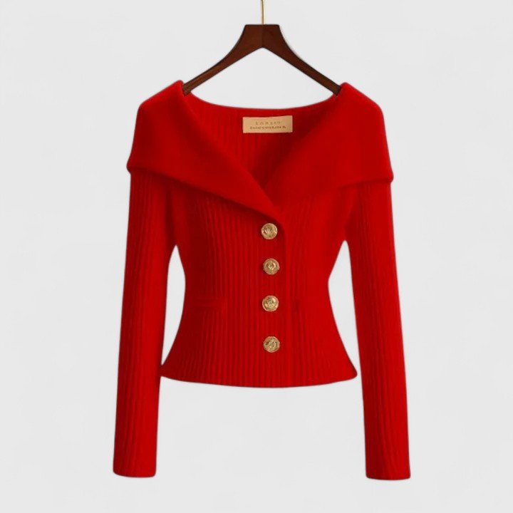 Haut femme chic et polyvalent, pull ajusté épaules dénudées, pour un style mode féminine.