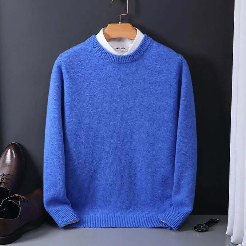 Pull maille homme doux et élégant pour confort chaud hivernal.