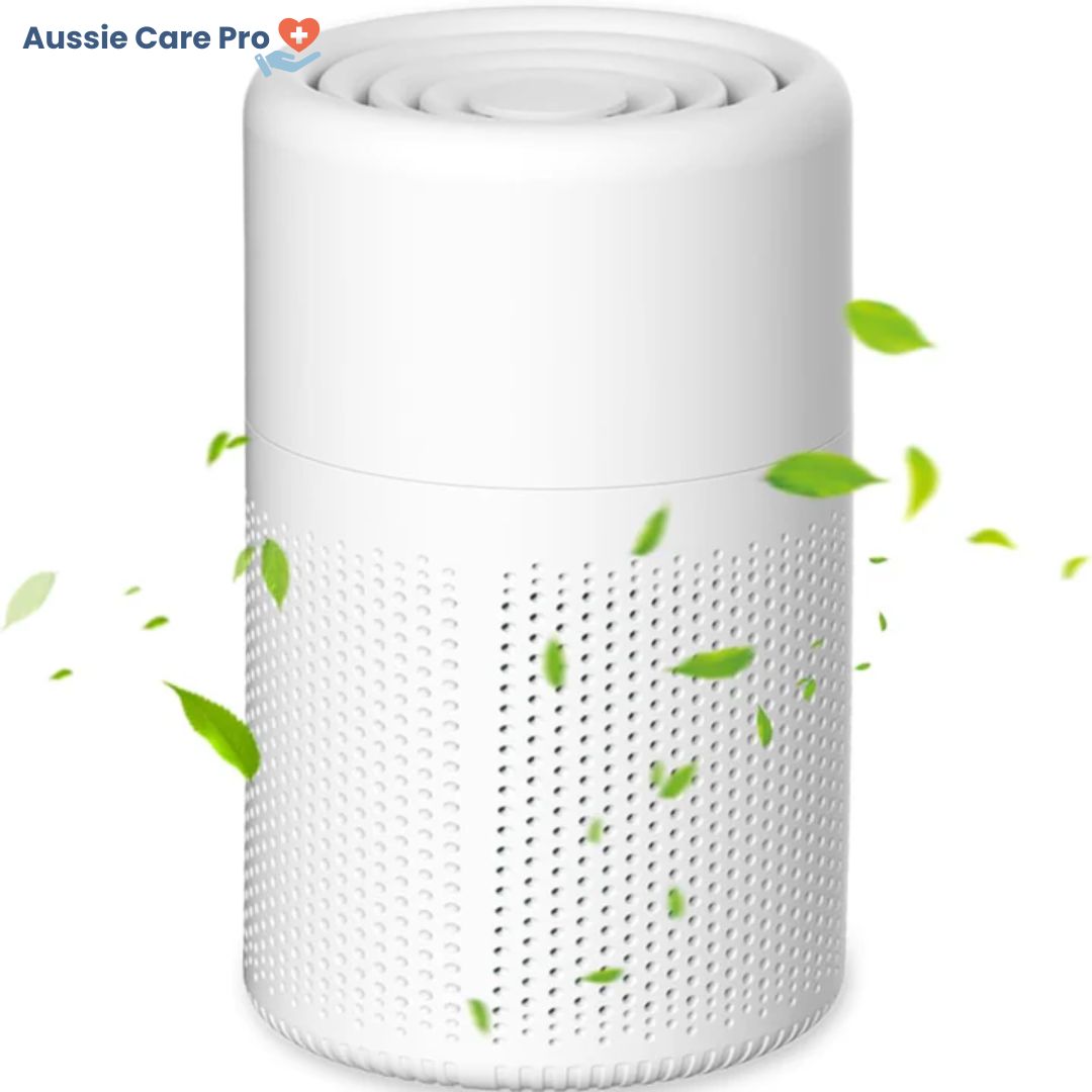 Purificateur d'air HEPA silencieux pour maison saine. Filtre allergènes, odeurs et particules fines.