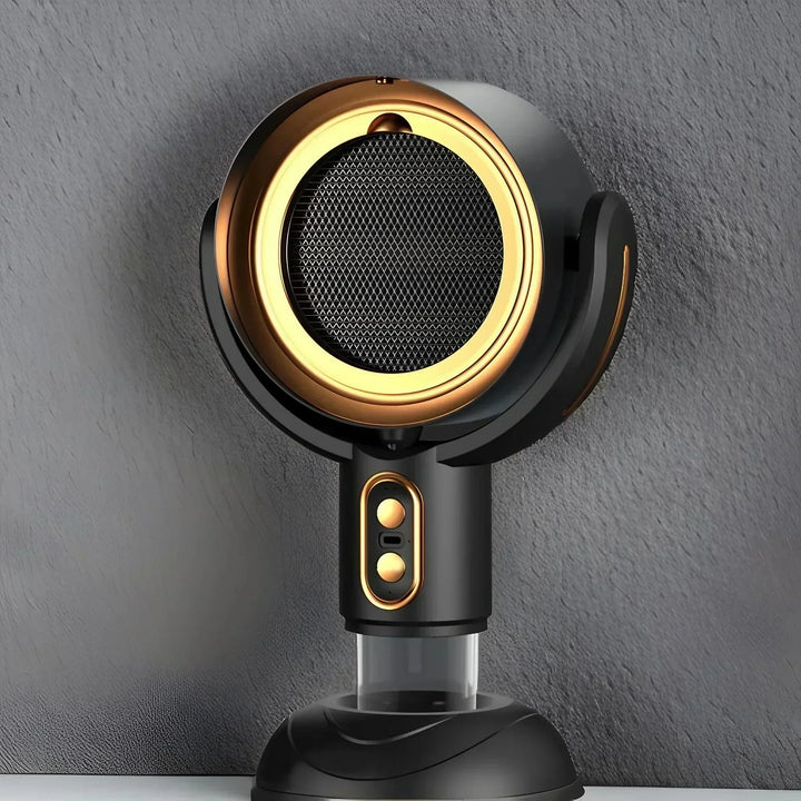 Purificateur d'air compact silencieux. Neutralise fumée et odeurs pour un air sain, frais à la maison ou au bureau.