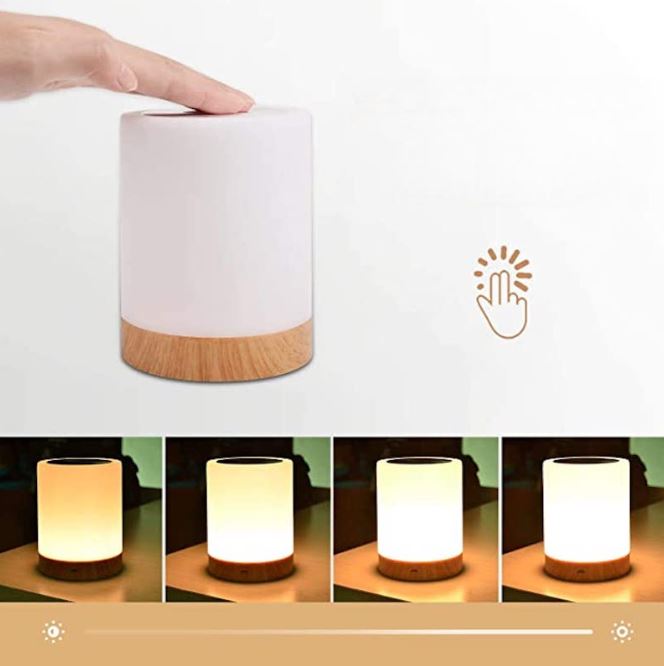 Éclairage LED SoftGlow portable et tactile. Cette lampe sans fil RVB est parfaite comme lampe de chevet ou décoration.