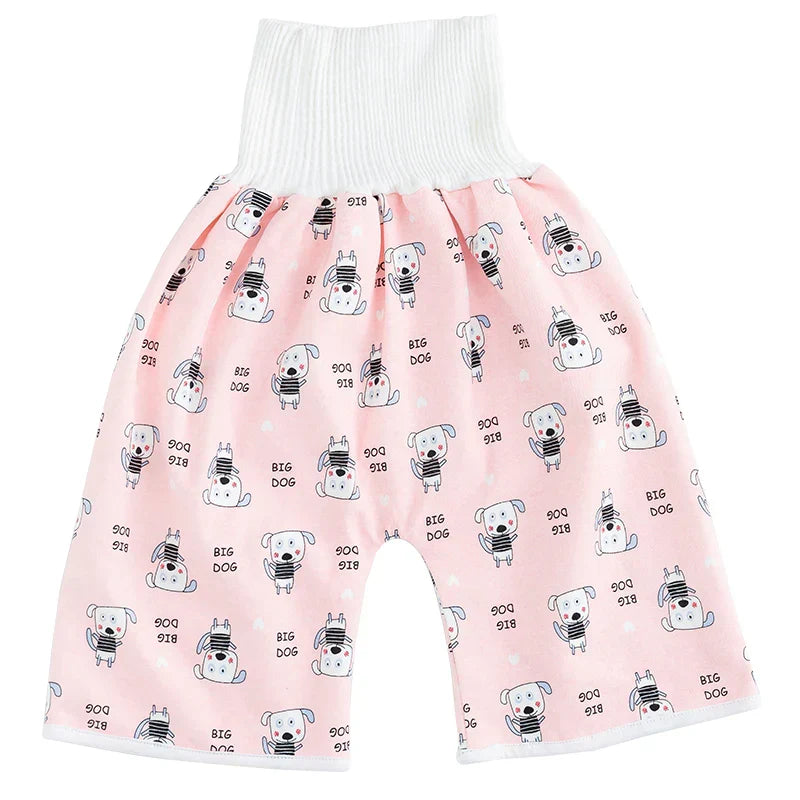 Pantalon d'entraînement en coton pour enfant, aide à la propreté, écologique et confortable.