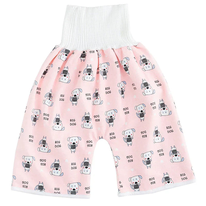 Pantalon d'entraînement en coton pour enfant, aide à la propreté, écologique et confortable.