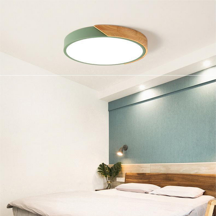 Éclairage intérieur moderne. Applique de plafond design nordique pour chambre d'enfant.