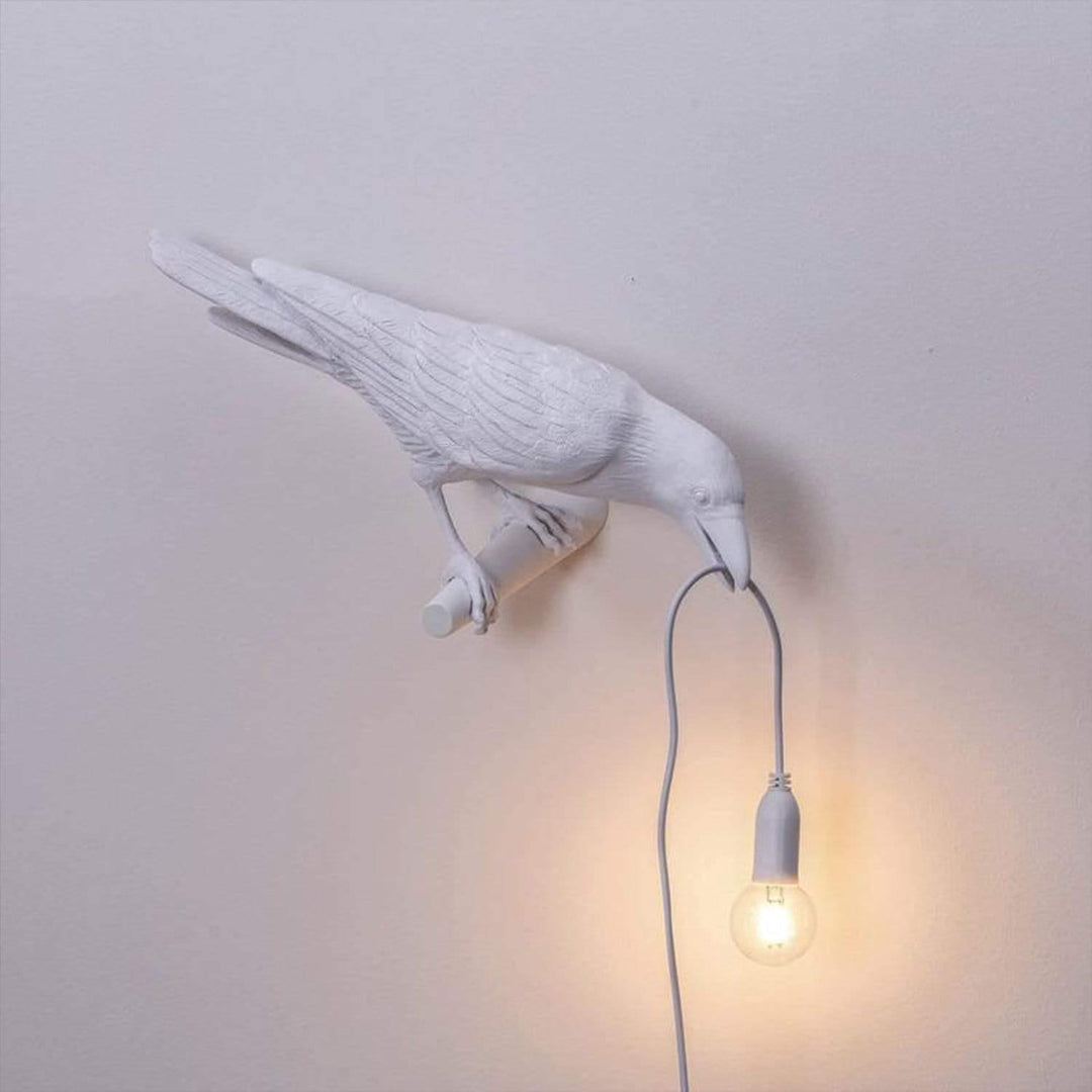 Cadeau unique : lampe corbeau RavenAura LED, luminaire polyvalent, ambiance magique garantie.