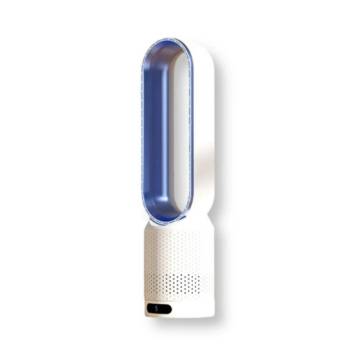 Appareil 3-en-1 pour air sain: refroidisseur, purificateur UV, ioniseur. Améliore hygiène et confort de votre maison.