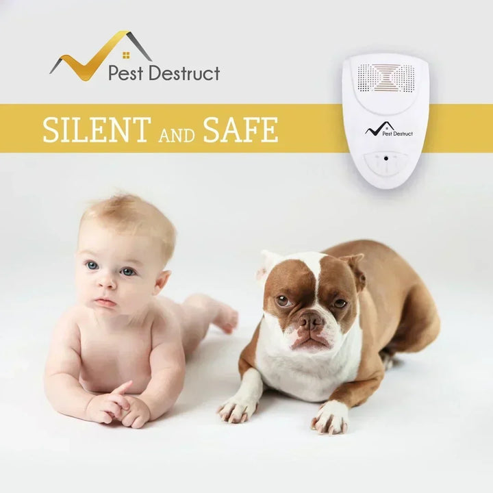 Protection innovante contre les punaises de lit par ultrasons. Garde votre chambre et maison saines naturellement.