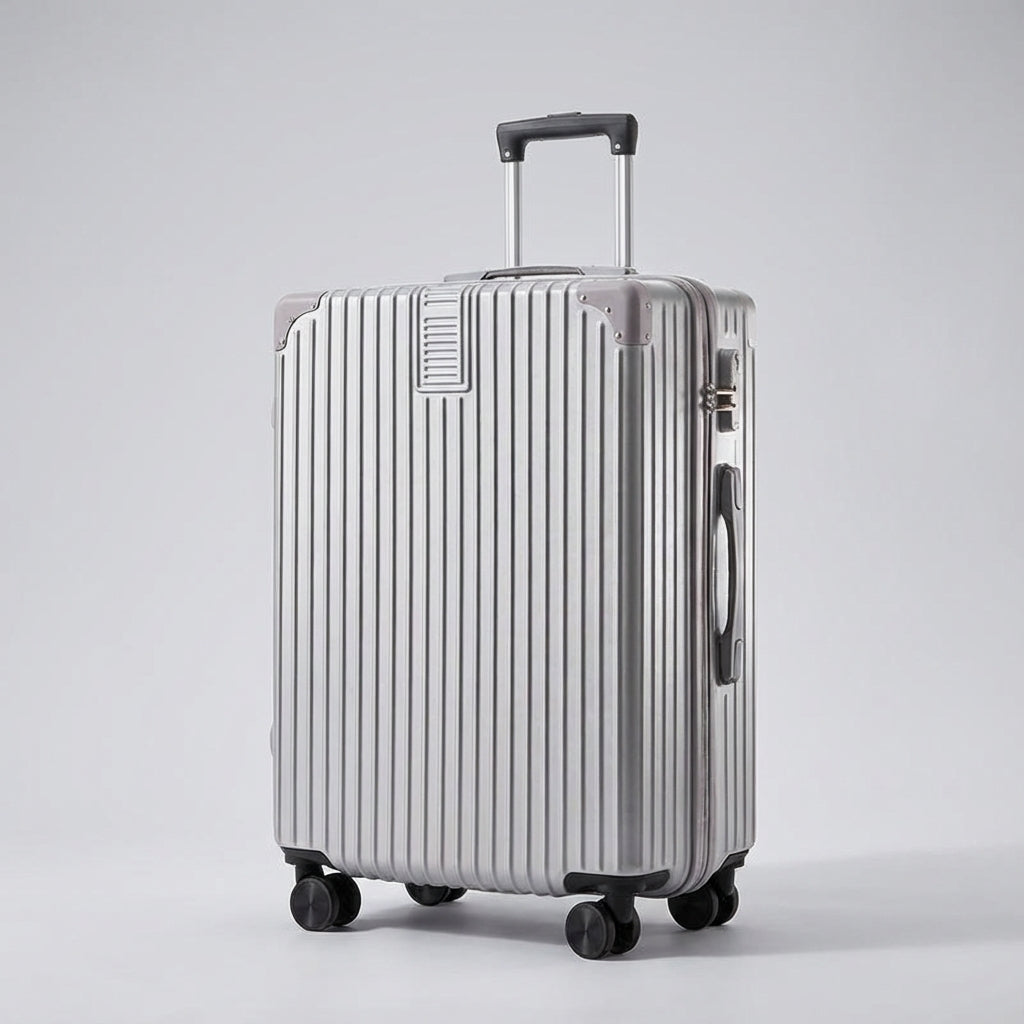 Bagage vintage sécurisé, durable, idéal pour un voyage sans souci, valise rétro femme homme.
