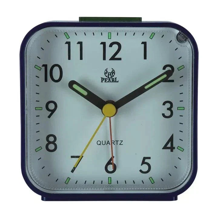 Réveil matin silencieux unisexe sans tic-tac, lumière douce et fonction répétition pour une nuit paisible et un doux réveil.