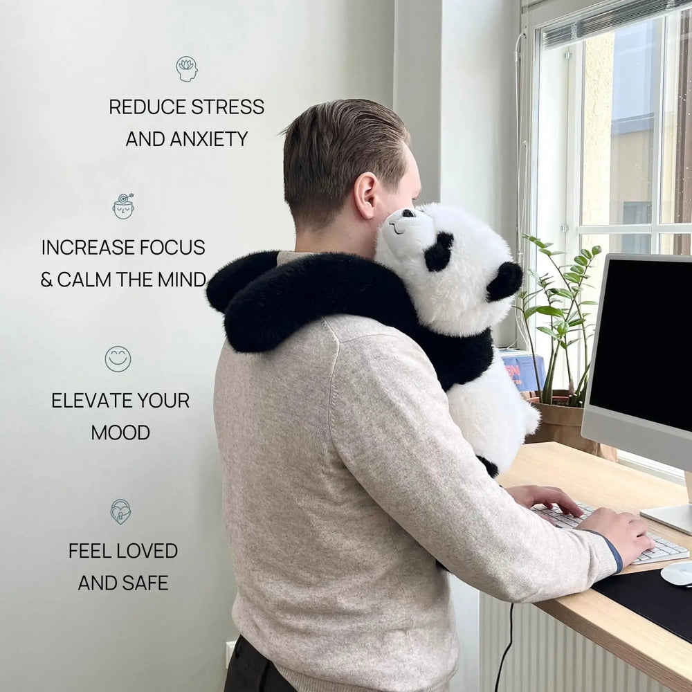 Doudou doux et apaisant unisexe, idéal pour soulager le stress et améliorer la concentration. Confort optimal.