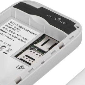 Dispositif Mifi 5G compact, fournissant une connexion Wi-Fi sécurisée pour tous vos appareils en déplacement.