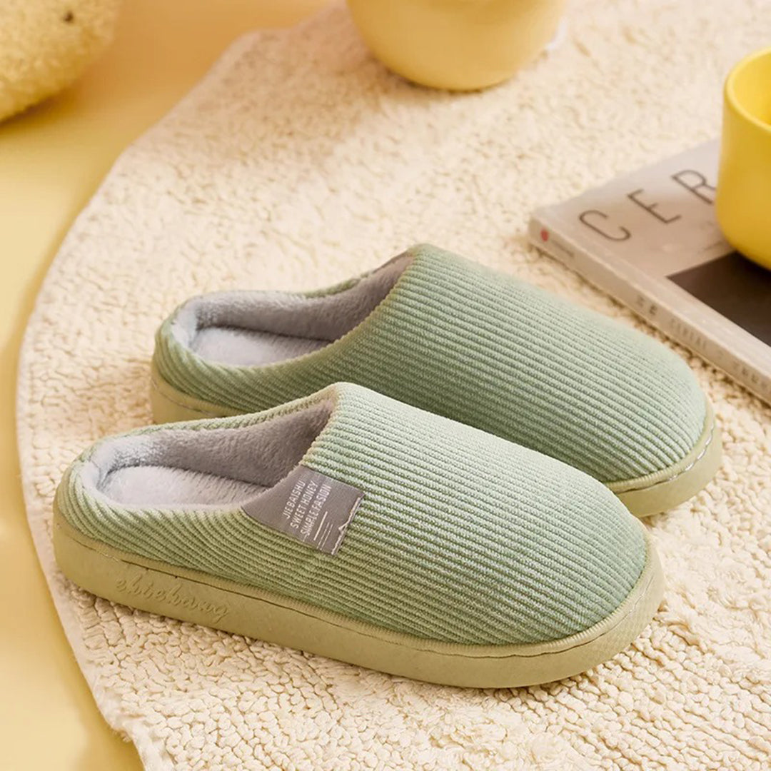 Chaussons hivernaux pour femmes, intérieurs moelleux pour une chaleur douillette et un confort.