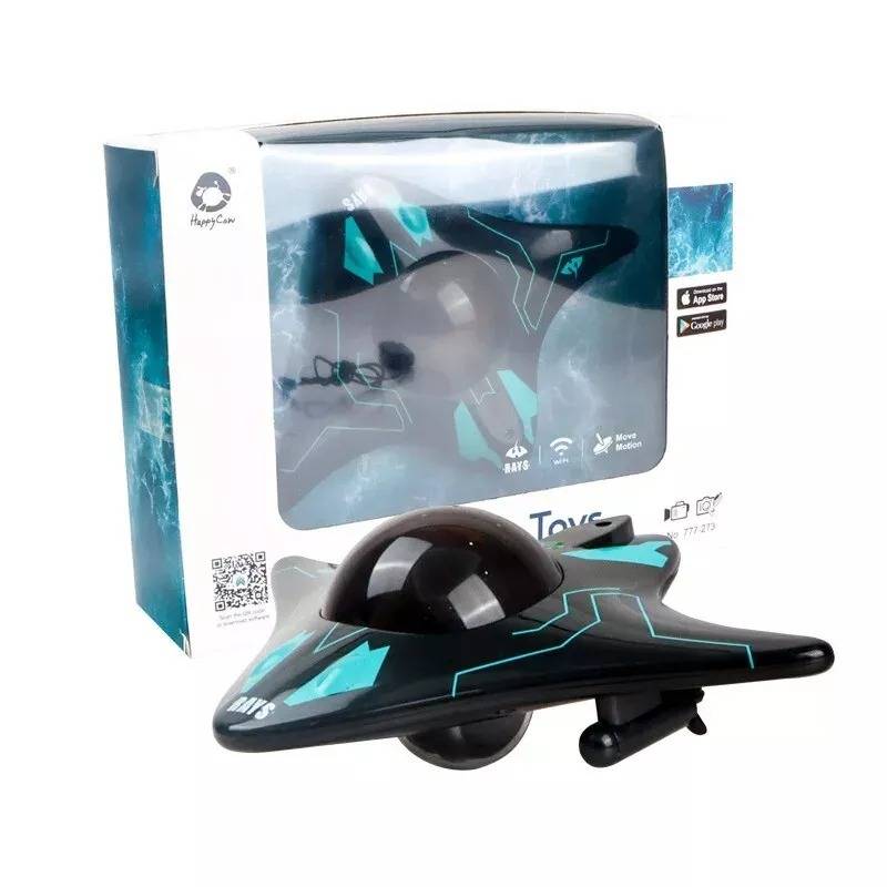 Sous-marin RC jaune vif, prêt pour l'aventure sous-marine. Jouet d'exploration aquatique parfait pour modélisme et enfants.