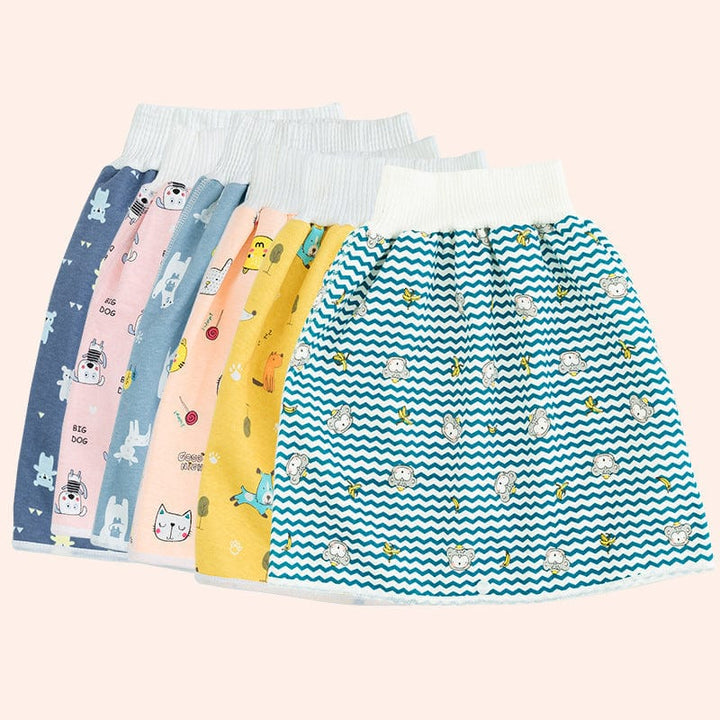 Culotte d'apprentissage en coton respirant, écologique et lavable, pour filles et garçons.