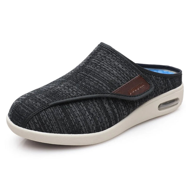 Chaussures de marche orthopédiques respirantes et légères, idéales pour un confort durable des pieds.