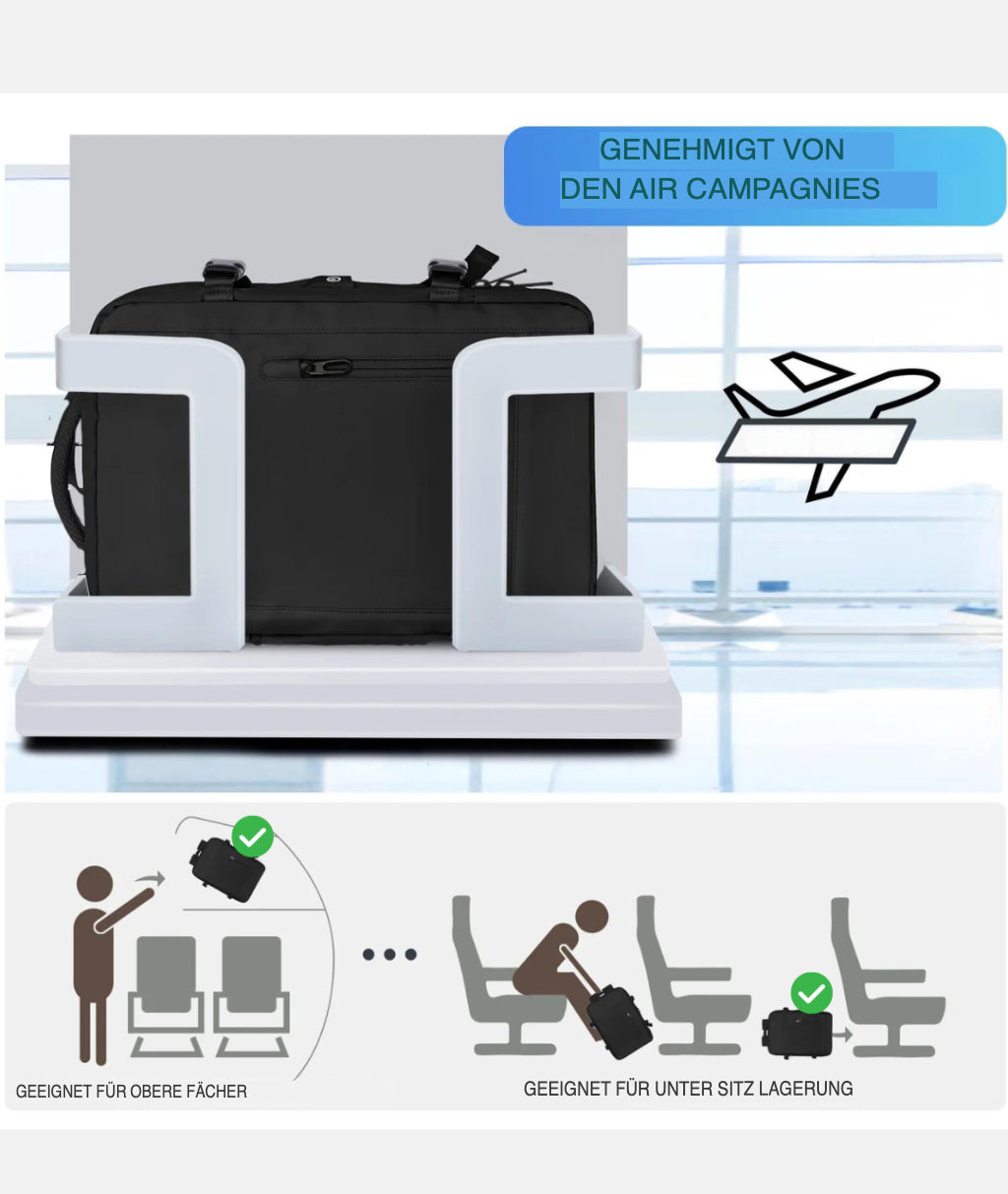 Détail du sac à dos compact : fermetures éclair robustes et poches extérieures pratiques pour l'accès rapide.