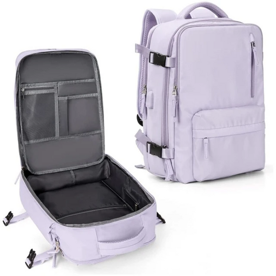 Sac de voyage urbain 25L, sac à dos antivol pour protéger votre ordinateur portable, style unisexe.