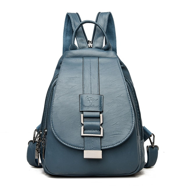 Sac à dos polyvalent femme, pour la ville ou comme sac de voyage, disponible en plusieurs couleurs.