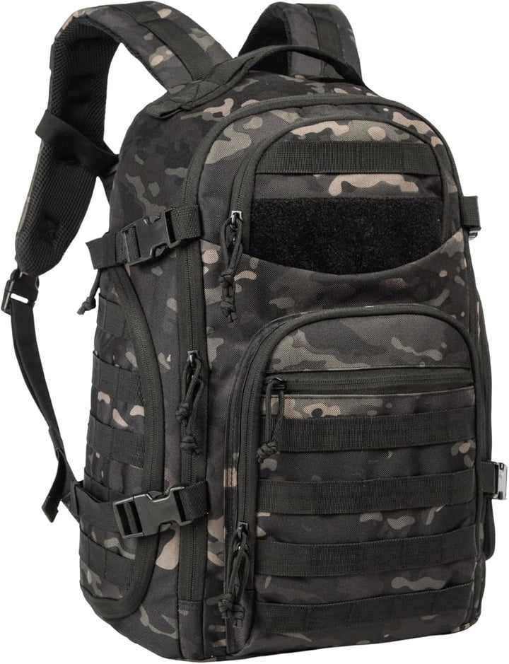 Sac à dos tactique 35L homme/femme, avec protection ordinateur portable, idéal urbain & randonnée.