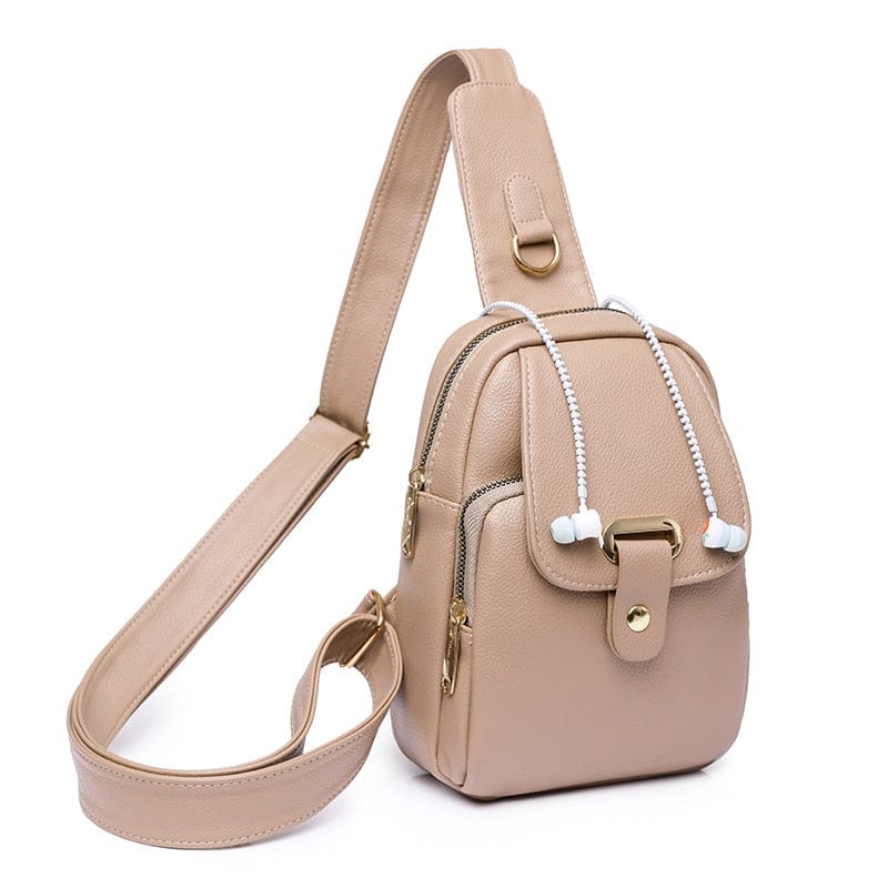 Sac banane femme en cuir PU, accessoire mode intemporel pour un style élégant et décontracté.