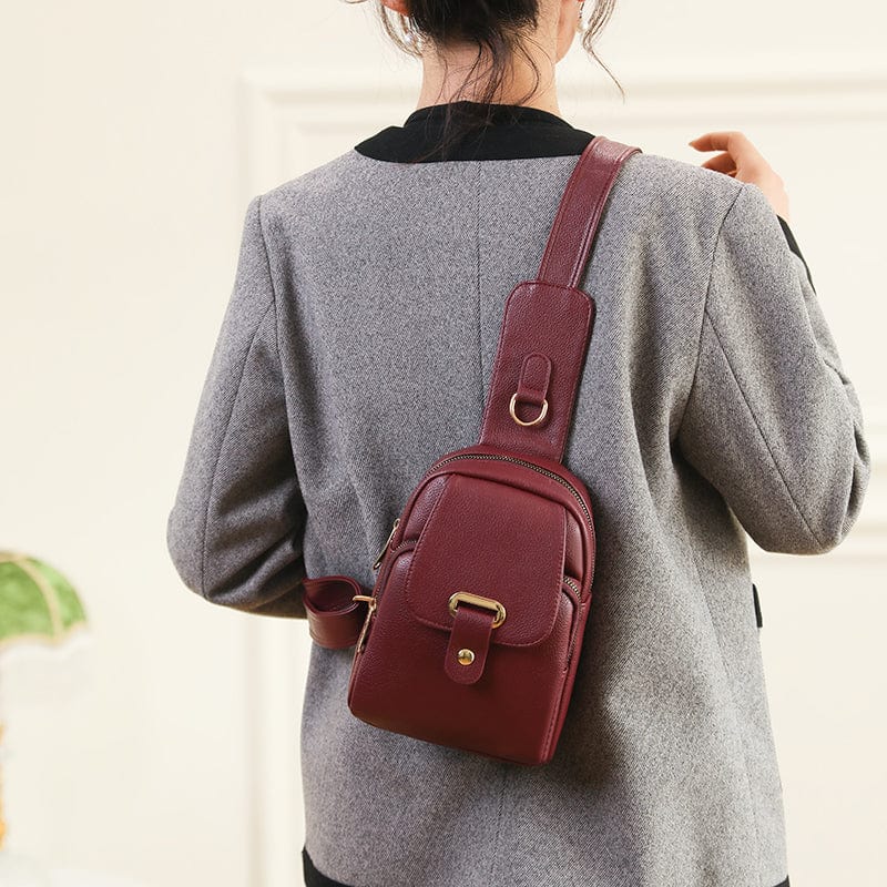 Sac banane femme en cuir PU, élégant et fonctionnel, un incontournable de votre garde-robe.