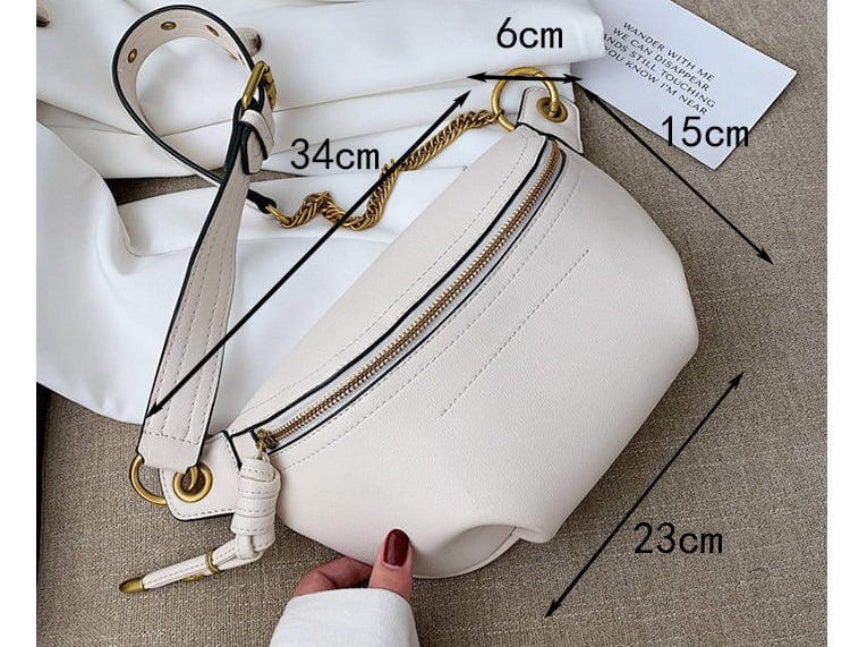 Sac banane femme cuir, élégant et pratique, pour un style polyvalent au quotidien.