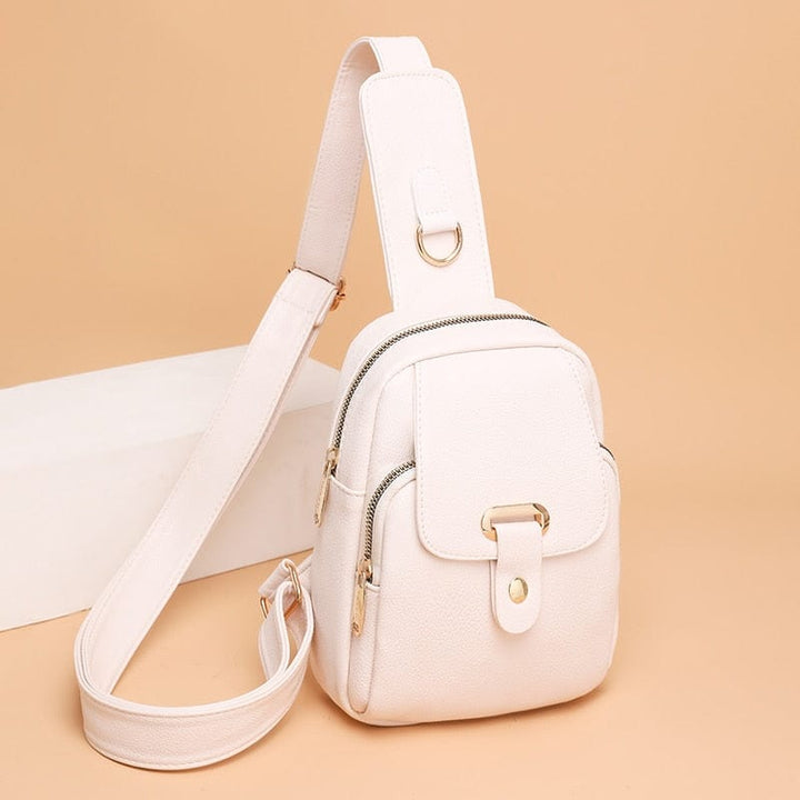 Sac banane chic en cuir PU pour femme, alliant style et praticité pour vos sorties.
