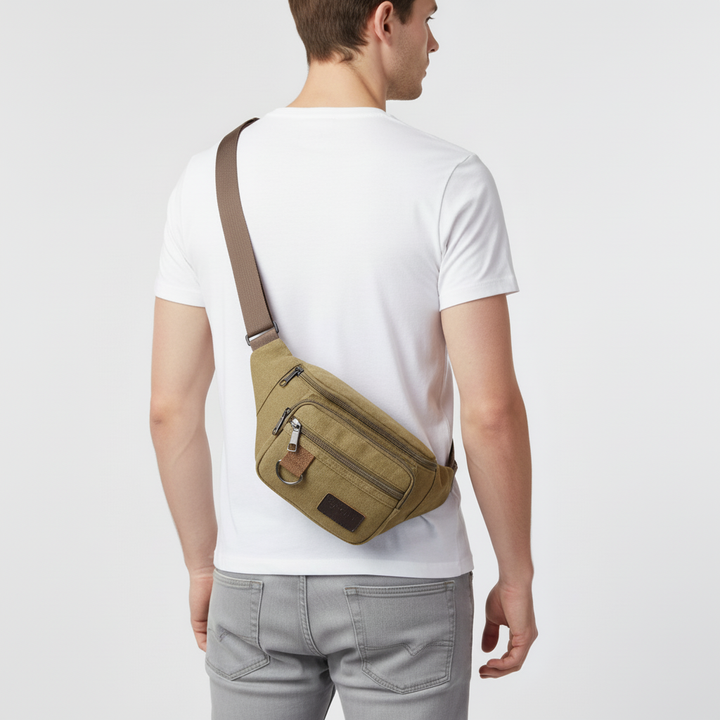Robuste sac banane de sport unisexe, offrant une liberté de mouvement optimale pour toutes vos activités.