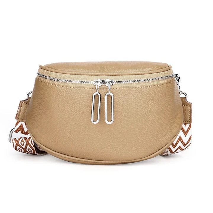 Sac banane pratique Viviana pour femme, en cuir vegan, pour un style décontracté chic.