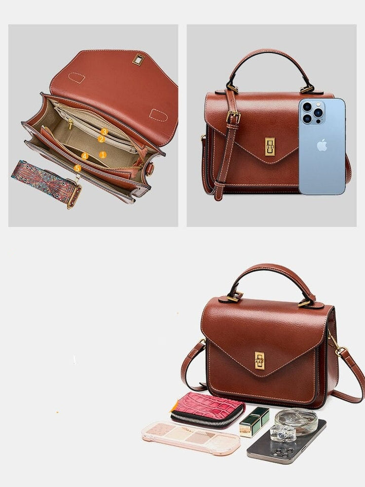 Accessoire mode essentiel: sac Adele en cuir pour femme, allie style et fonctionnalité.