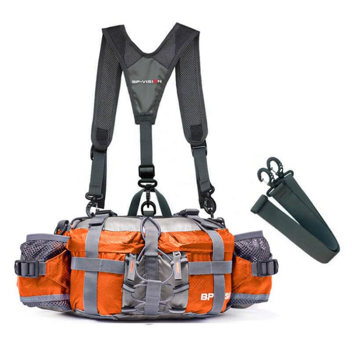 Sac bandoulière étanche, idéal pour la randonnée et le cyclisme. Design unisexe, léger et durable.