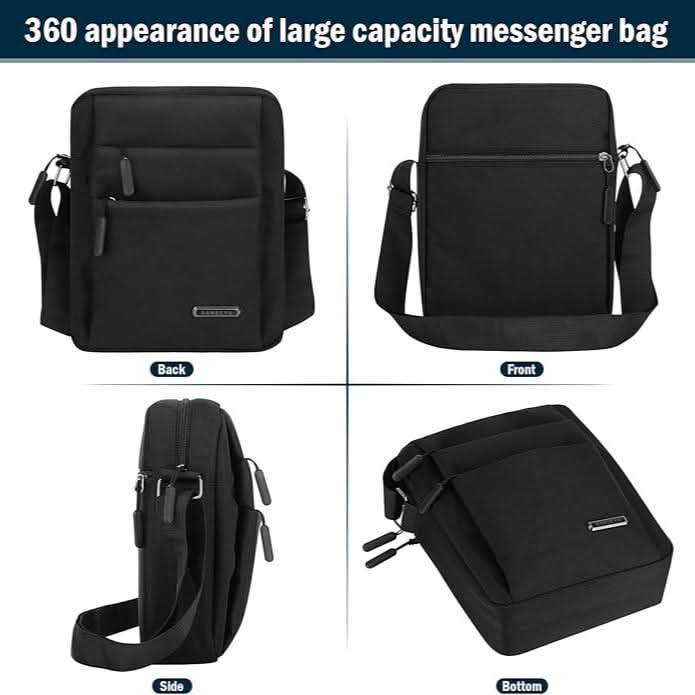 Accessoire homme moderne : sac bandoulière discret, imperméable et anti-vol pour un style urbain raffiné.
