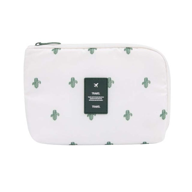 Sac de rangement électronique étanche et compact pour câbles, chargeurs. Protection tech unisexe.