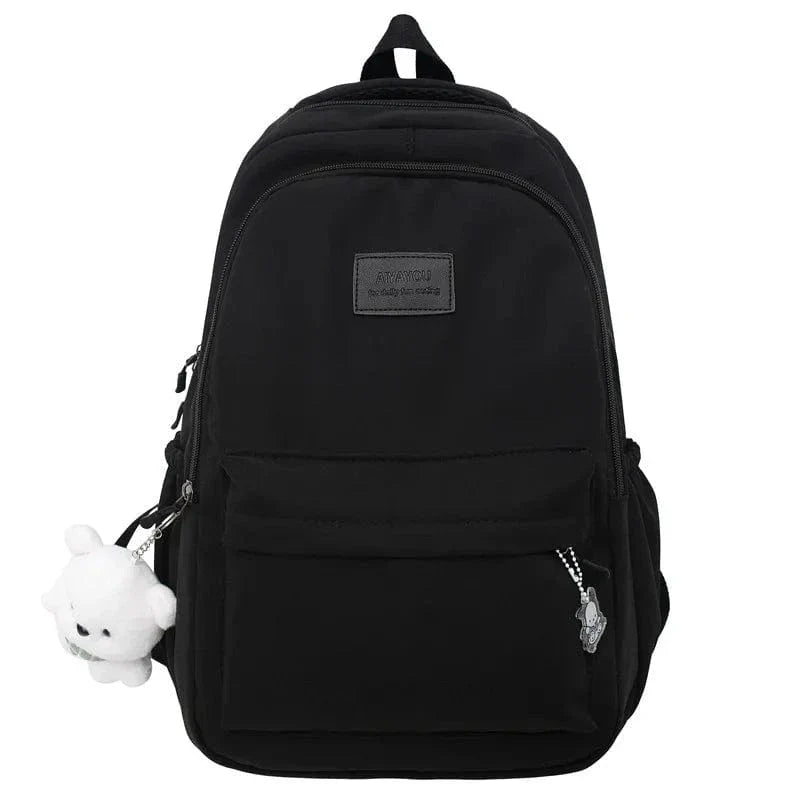 Sac à dos Alma en nylon oxford imperméable, idéal pour école et quotidien.