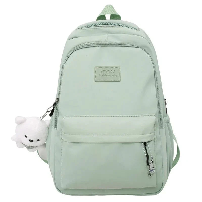 Sac à dos lycéenne spacieux, avec organiseur pour ordinateur portable 16 pouces.