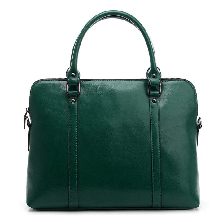 Sac ordinateur portable femme en cuir de haute qualité, accessoire indispensable pour professionnelles exigeantes.