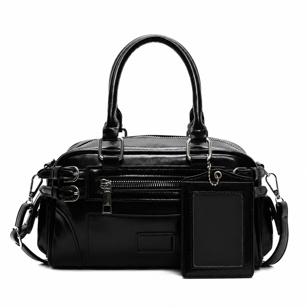 Sac à main Alméa couleur crème en similicuir, élégance discrète et moderne pour tout accessoire.