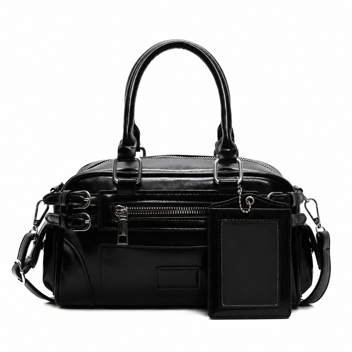 Sac à main Alméa couleur crème en similicuir, élégance discrète et moderne pour tout accessoire.