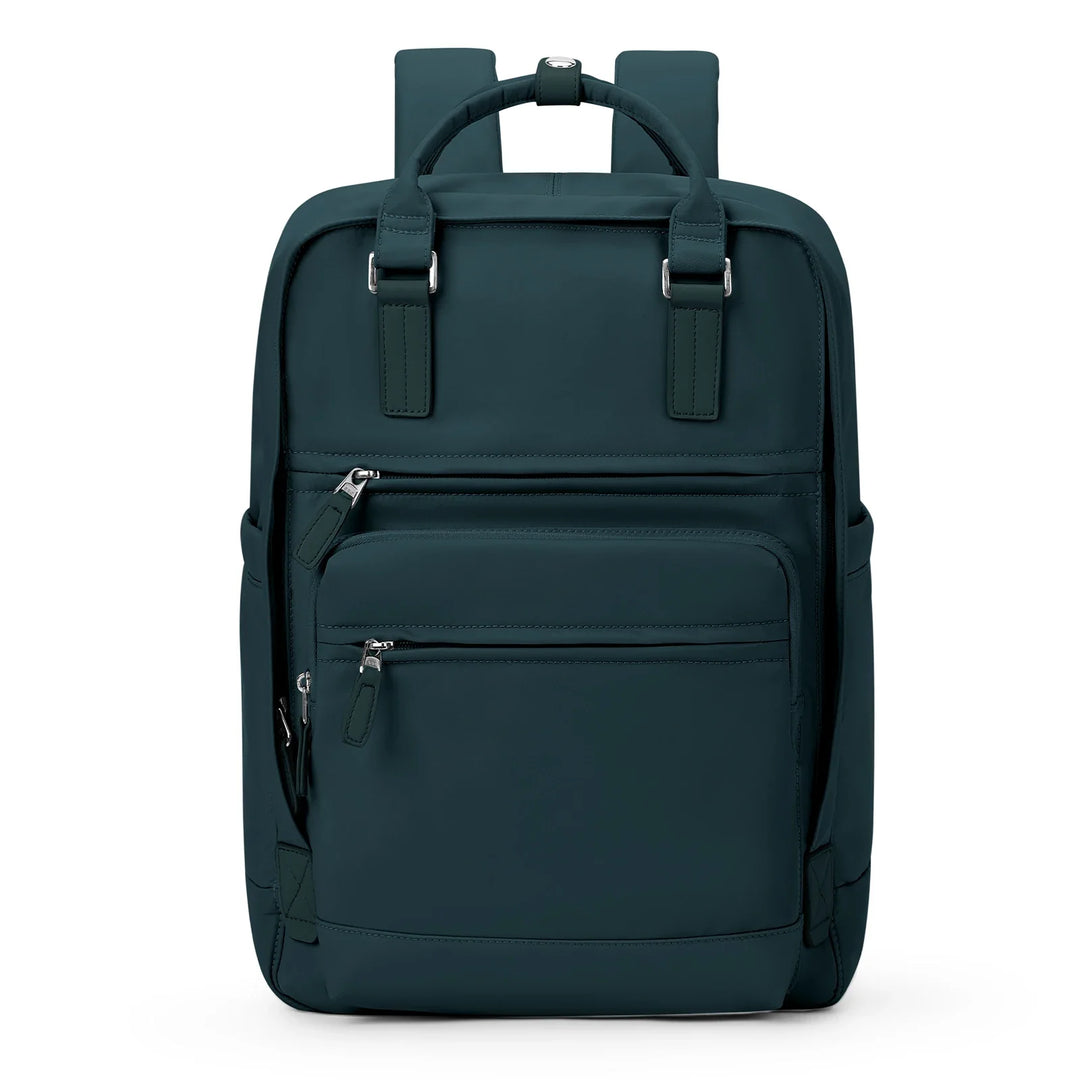 Sac à dos femme imperméable et organisé pour ordinateur portable. Parfait pour le travail et les voyages.