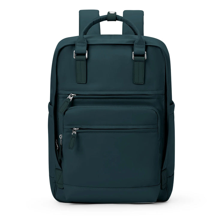 Sac à dos femme imperméable et organisé pour ordinateur portable. Parfait pour le travail et les voyages.