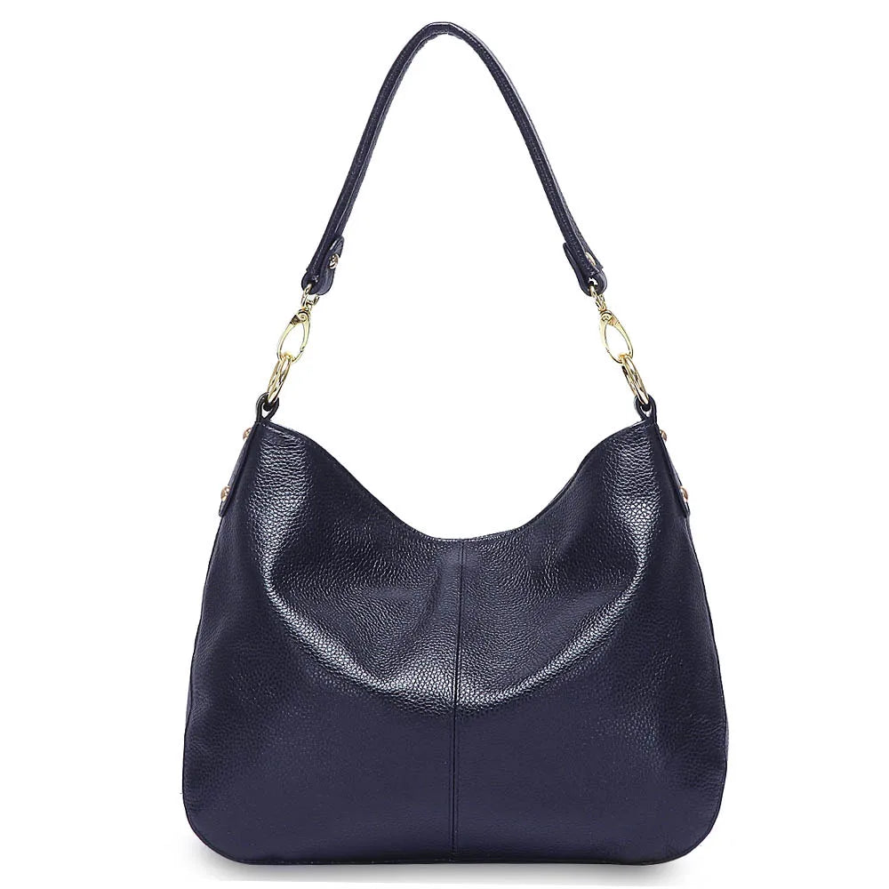 Sac à main femmes moderne en cuir souple. Élégant et chic, parfait comme sac quotidien polyvalent.