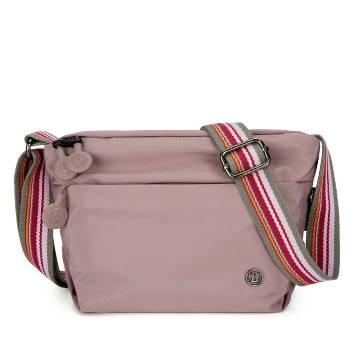 Sacoche de voyage anti-vol pour femme, résistante à l'eau, accessoire sécurité indispensable.