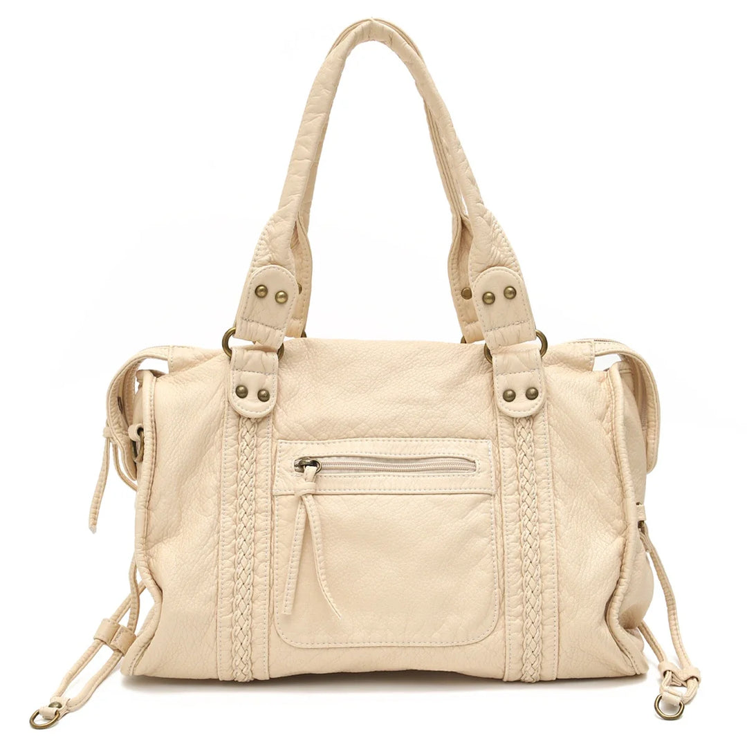 Sac femme organiseur, avec téléphone et accessoires, similicuir élégant, fonctionnel et chic.