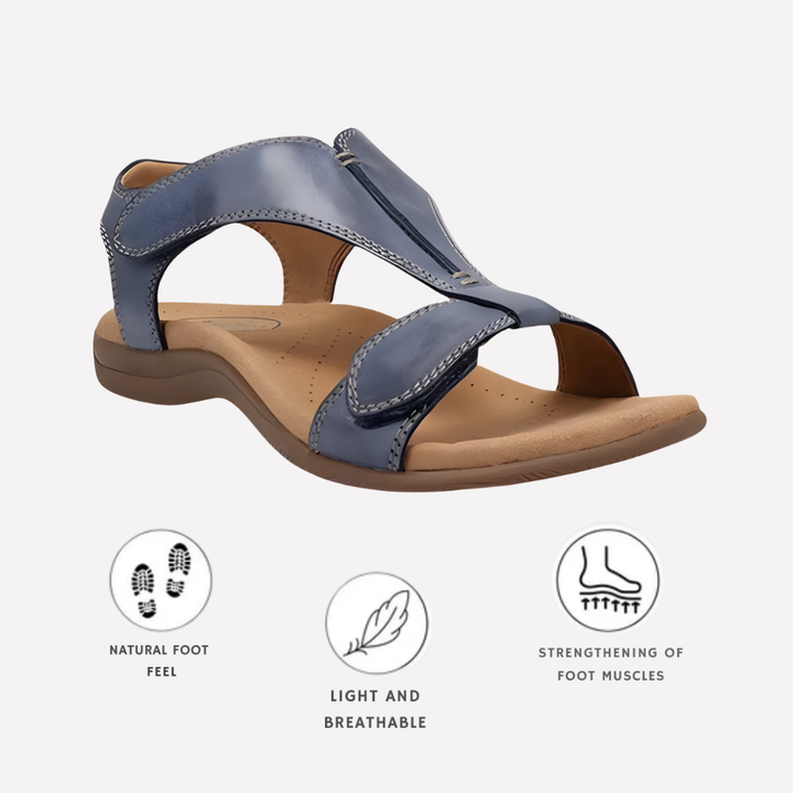 Sandales marche femme, offrant un confort supérieur et un soutien du pied. Chaussures d'été idéales pour le quotidien.