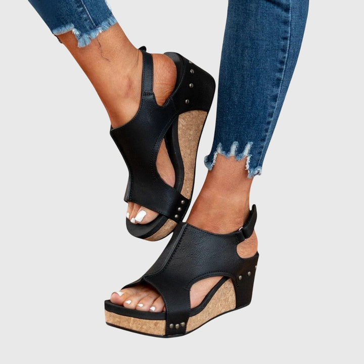 Sandales d'été pour femmes, avec plateforme et soutien orthopédique pour la santé des pieds et un style impeccable.