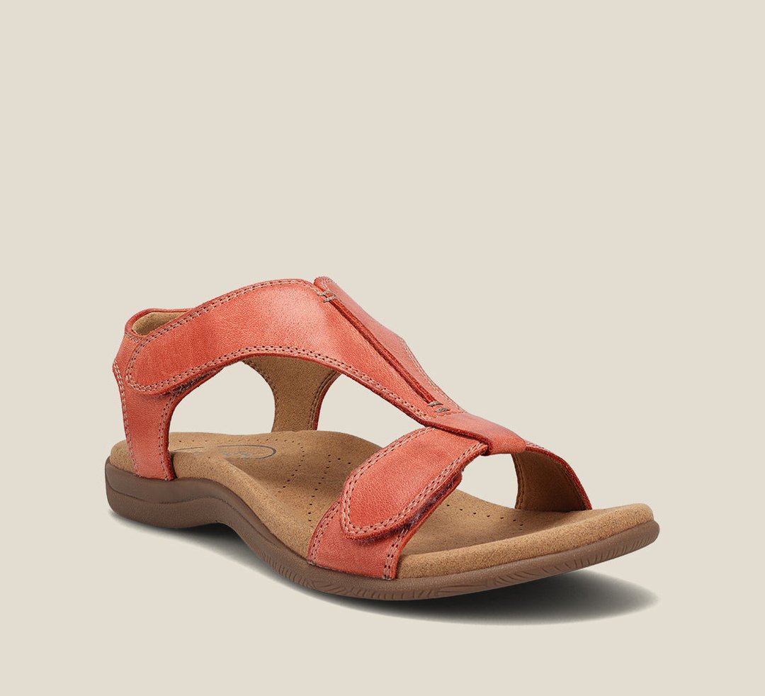 Sandales orthopédiques femme, réglables pour un soutien et confort sur mesure.
