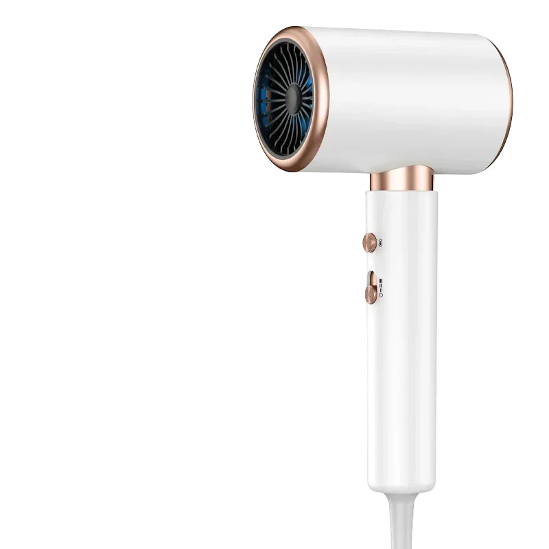 Sèche-cheveux professionnel 2400W noir, puissant et rapide pour un séchage efficace et un coiffage parfait.